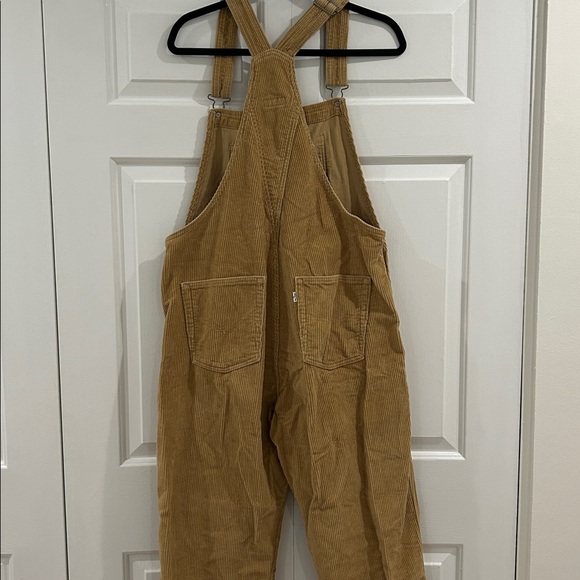 Levi's Brown Corduroy Overalls - Picture 4 of 6